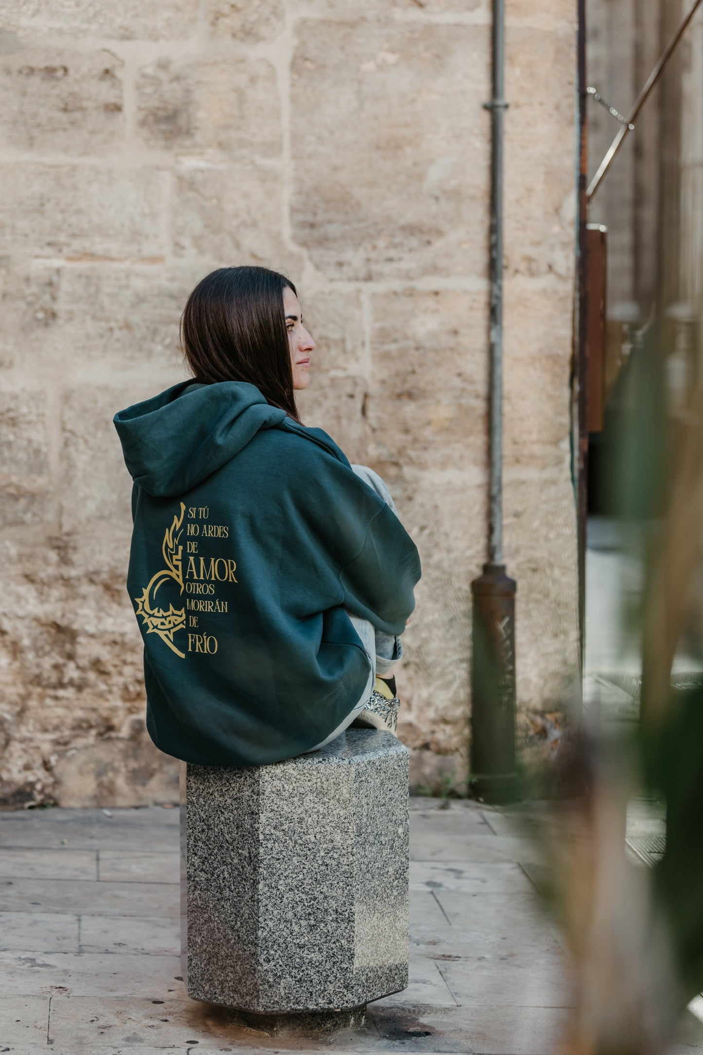 Sudadera ARDE DE AMOR