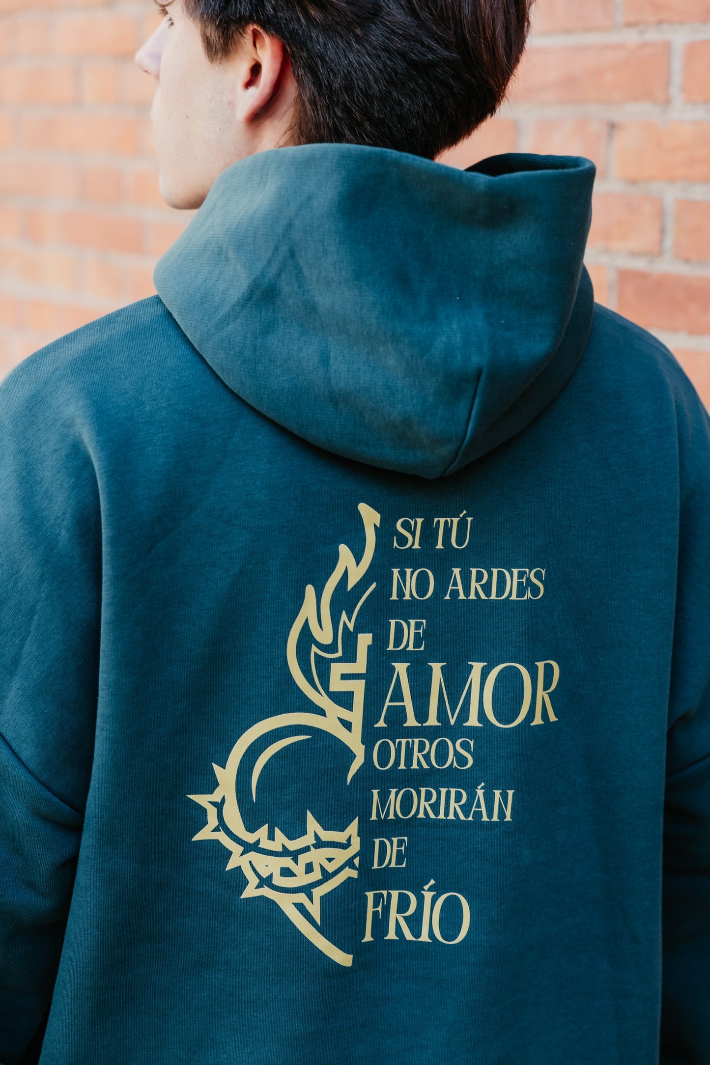 Sudadera ARDE DE AMOR